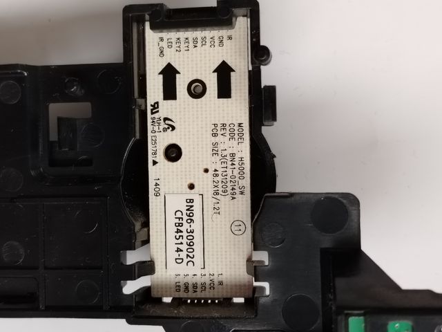 Modulo wifi Ir power button TV SAMSUNG