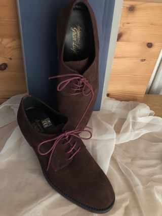 Zapatos de piel de caballero