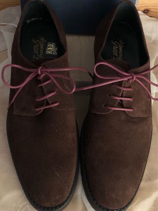 Zapatos de piel de caballero