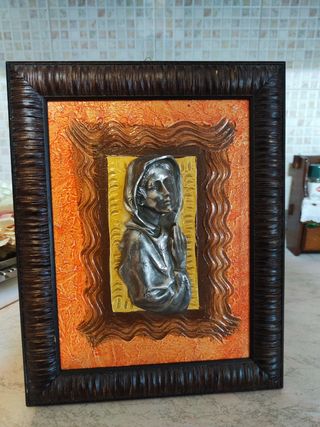 Quadro con madonnina 