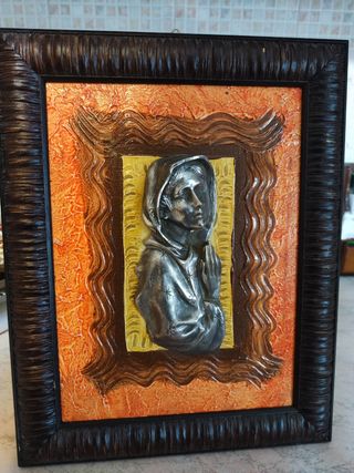 Quadro con madonnina 