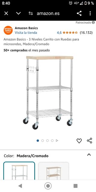 Carrito cocina
