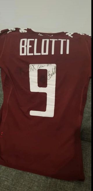 Maglia autografata Belotti 