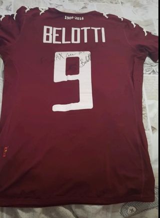 Maglia autografata Belotti 