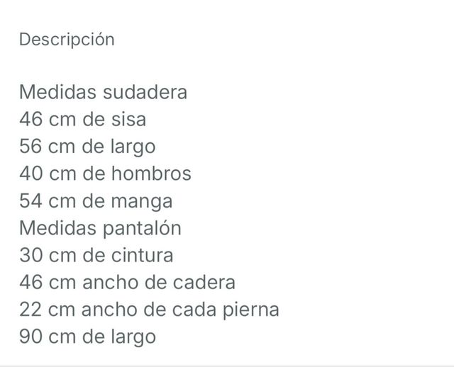 Chandal adidas 11 / 12 años