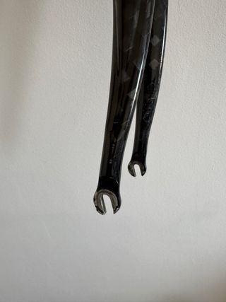 Forcella in carbonio 1” 1/8 700 stelo dritto 