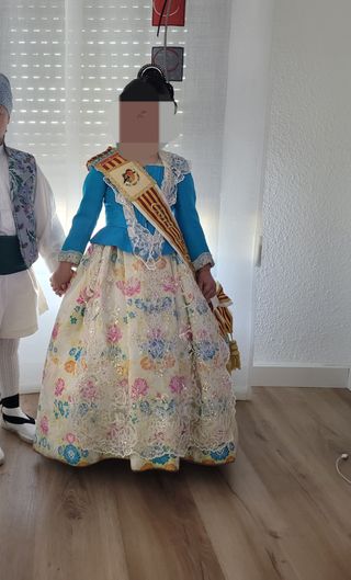 Traje fallera niña