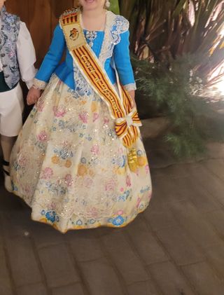 Traje fallera niña
