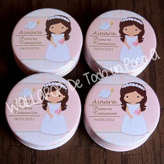 Imanes personalizados Comuniones