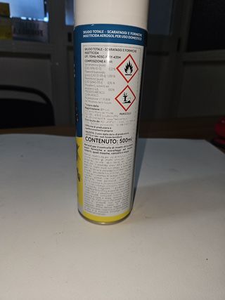 Insetticida spray scarafaggi formiche