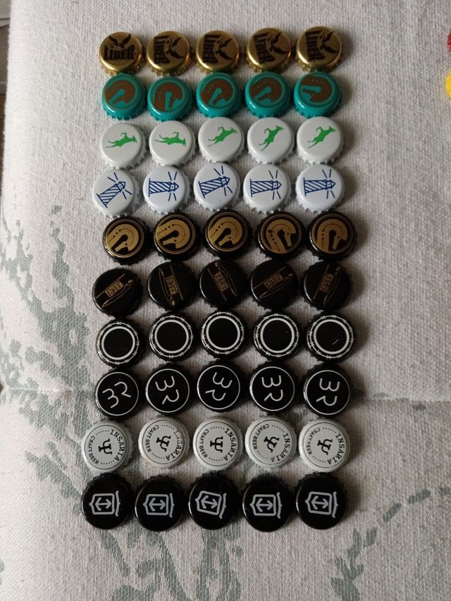 Chapas cerveza artesanas