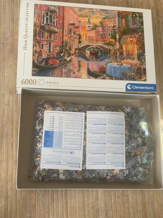 Puzzle 6000 piezas Clementoni Venecia