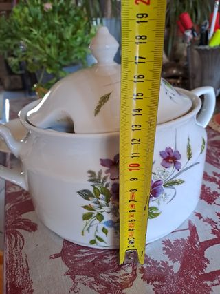 Zuppiera e piatto portata Bavaria