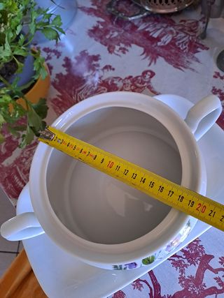 Zuppiera e piatto portata Bavaria