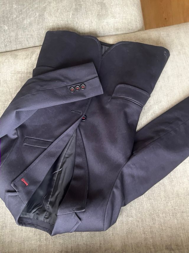 Americana niño azul coconut t8