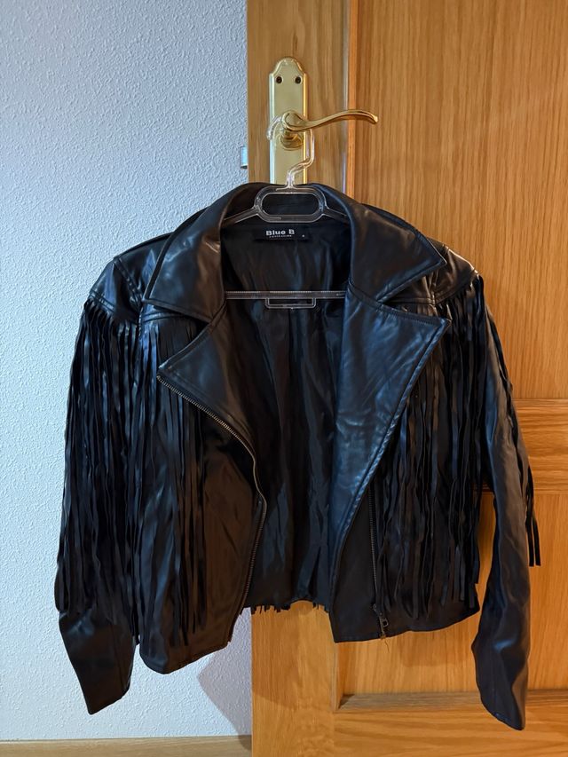 Chaqueta de flecos