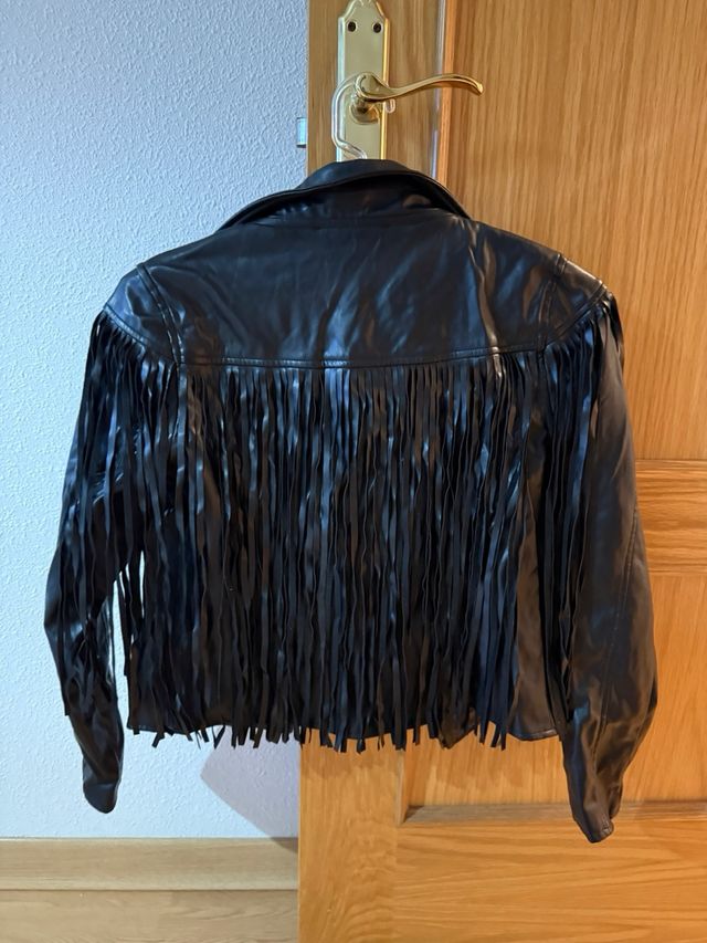 Chaqueta de flecos