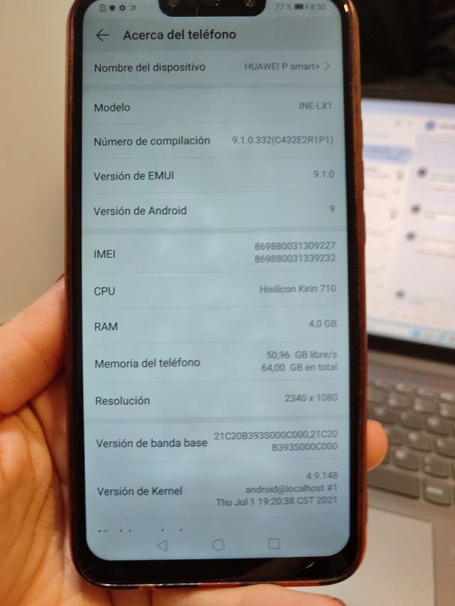 Xiaomi Huawei P Smart Plus