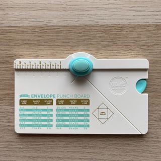 Mini envelope punch