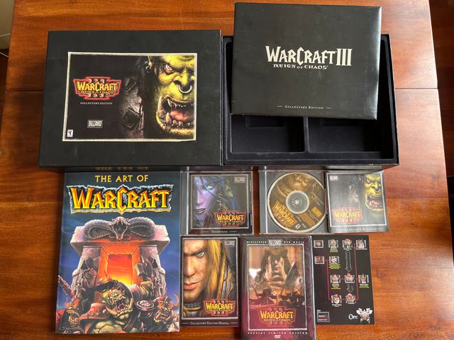 Edicion coleccionista Warcraft III Reign of Chaos
