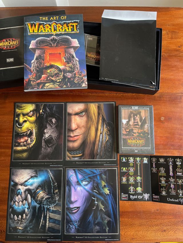 Edicion coleccionista Warcraft III Reign of Chaos