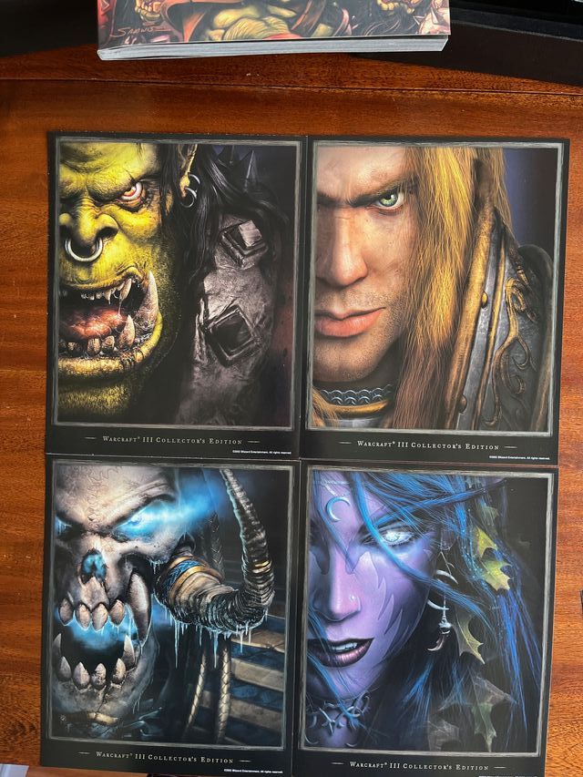 Edicion coleccionista Warcraft III Reign of Chaos