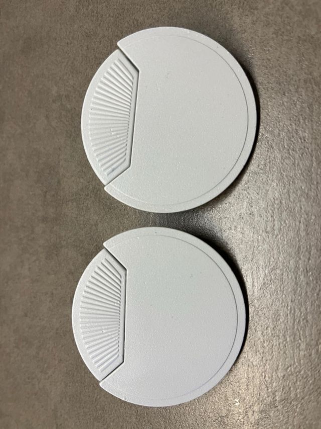 2 tapones pasacables Nuevos 5.5cm