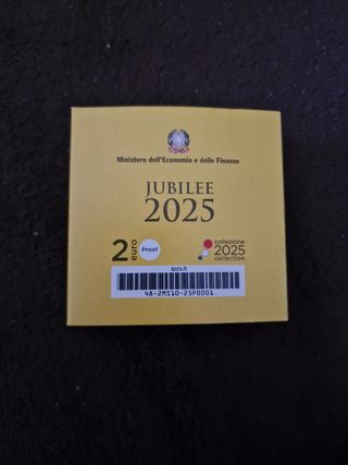 2 EURO ITALIA QUALITÀ PROOF ANNO 2025