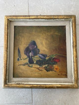Walter Pozzi dipinto a olio 