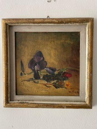 Walter Pozzi dipinto a olio 