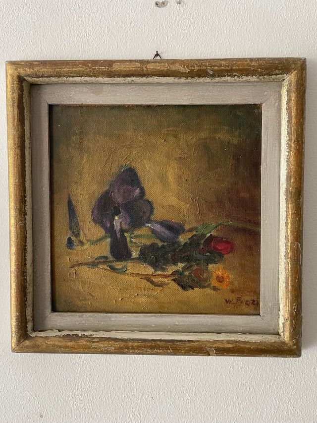 Walter Pozzi dipinto a olio