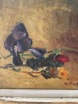 Walter Pozzi dipinto a olio 