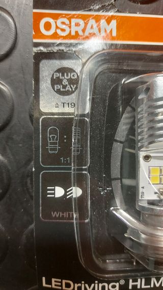 Lâmpada Moto p15d-25-1  LED HLM EASY T19