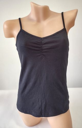 Camiseta azul de tirantes talla M