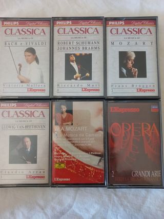 Cofanetto musicassette classica