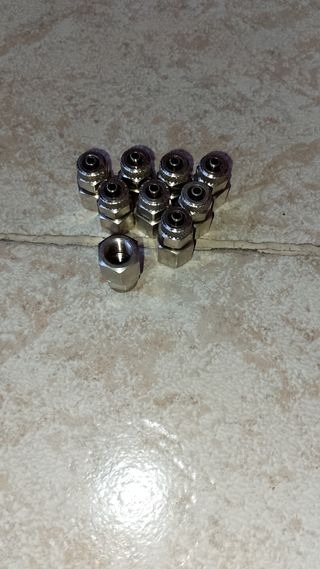 Raccordi d'aria dritto x Rilsan 6x4