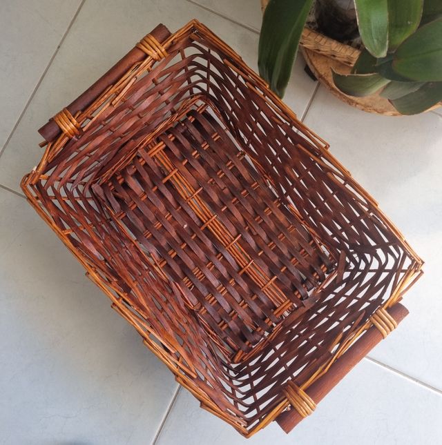 Cesto vimini 30x50x10 cm