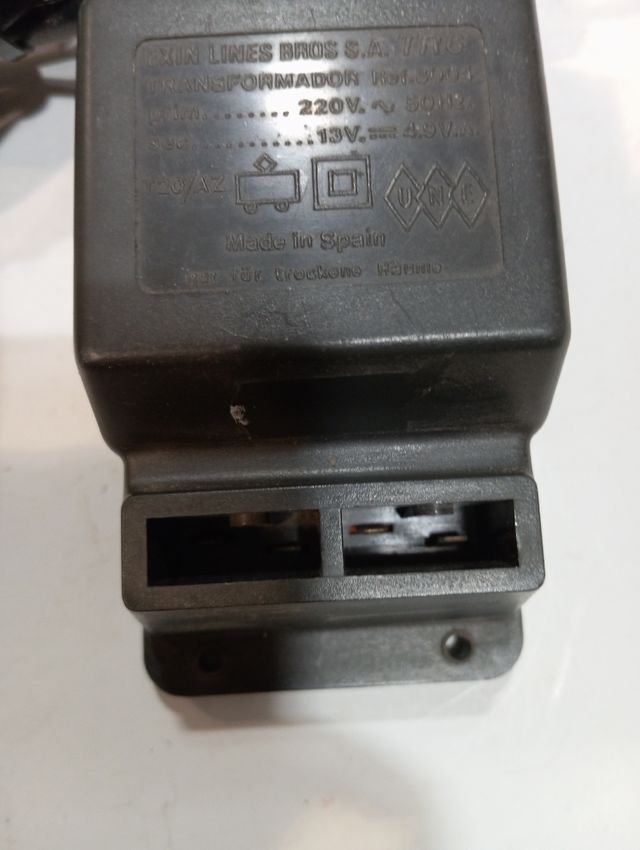 Scalextric slot transformador adaptador