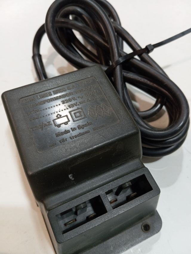 Scalextric slot transformador adaptador