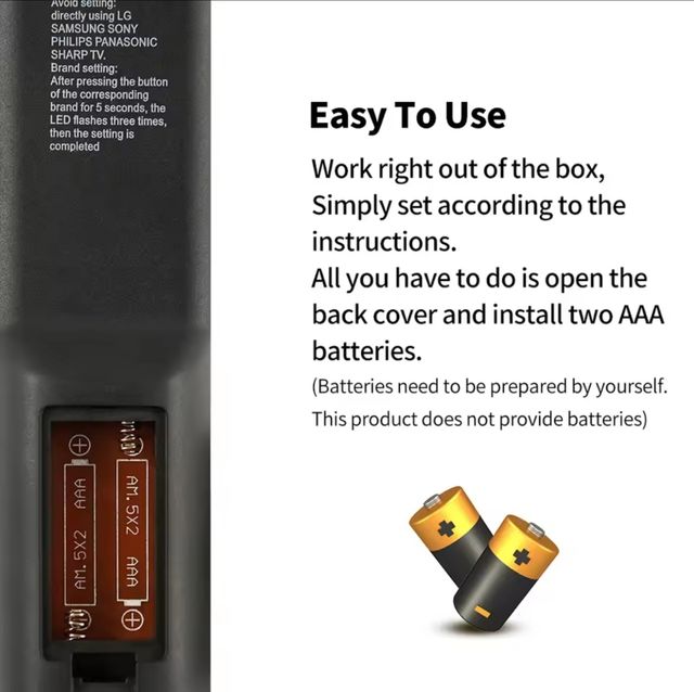 Mando tv UNIVERSAL C LUZ FUENGIROLA