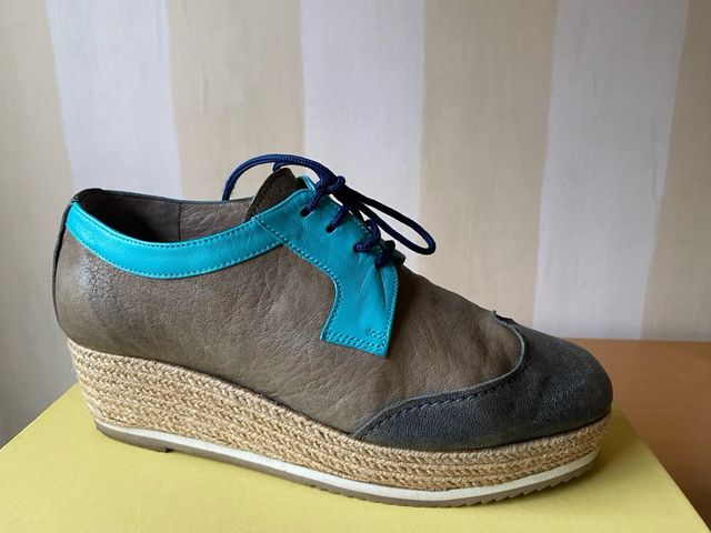 Zapatos Piel con cordones verano