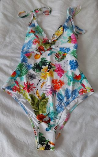 Bañador  Desigual Tiras Tropical