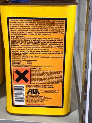 Antimancha para piedra