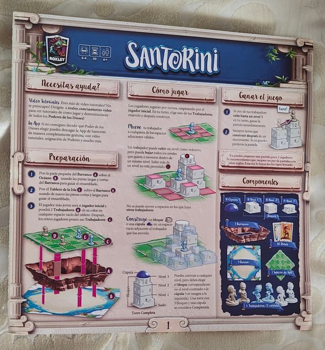 Santorini + Expansión Golden Fleece