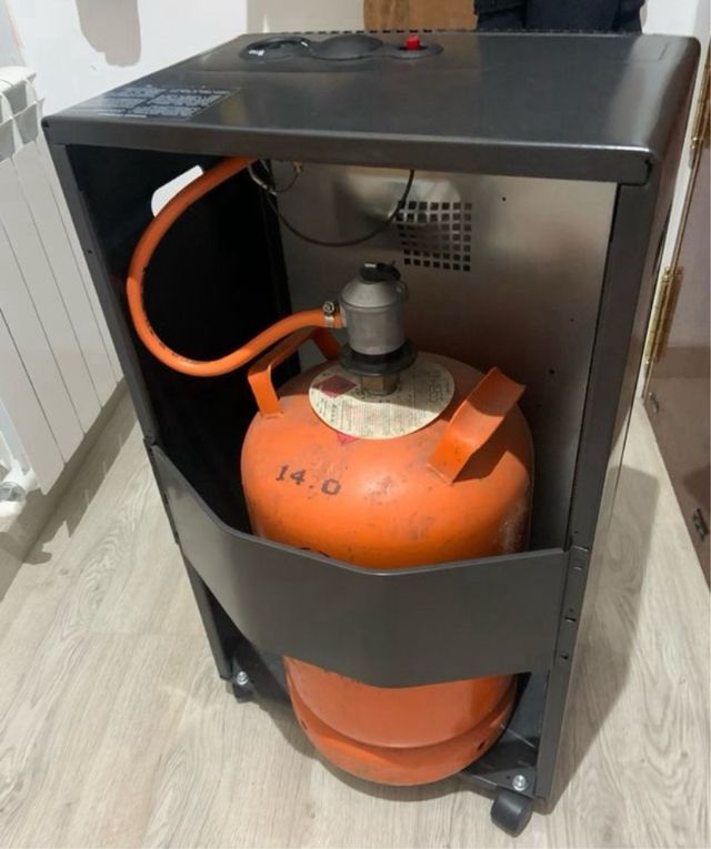 Estufa de gas catalitica