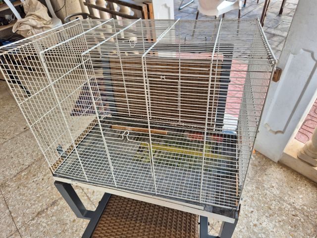 Jaula para cría canarios