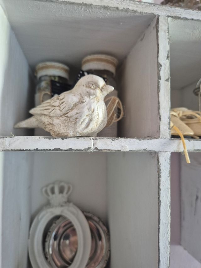 Uccellino shabby handmade