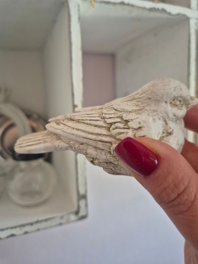 Uccellino shabby handmade