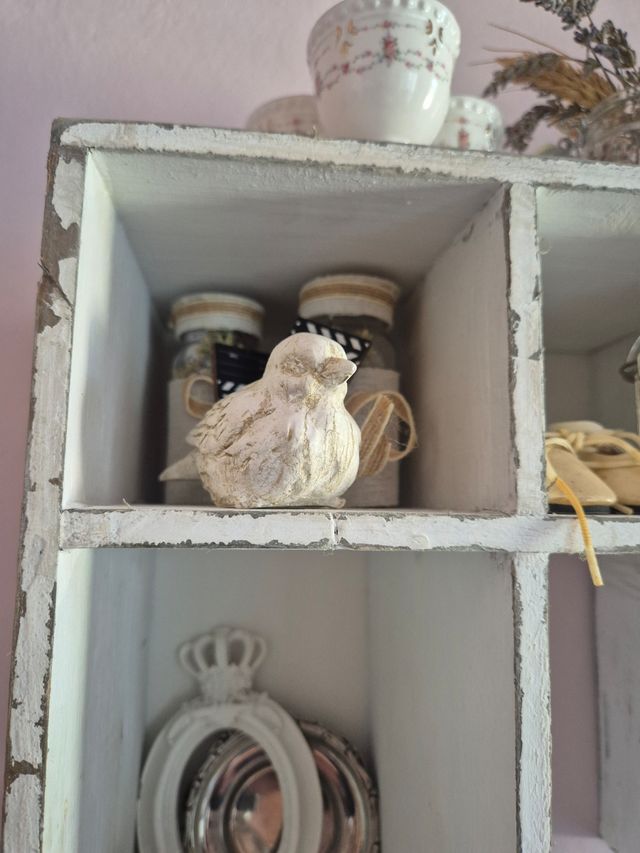 Uccellino shabby handmade