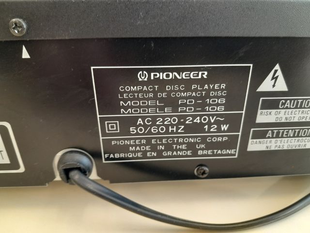 Equipo música Pionner